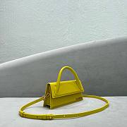 Jacquemus Le Chiquito Long Handbag Yellow size 21x10x6 cm - 4