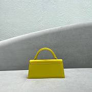 Jacquemus Le Chiquito Long Handbag Yellow size 21x10x6 cm - 2