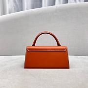 Jacquemus Le Chiquito Long Handbag Brown size 21x10x6 cm - 6