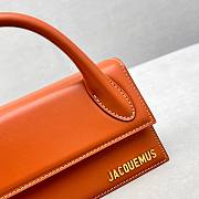 Jacquemus Le Chiquito Long Handbag Brown size 21x10x6 cm - 5