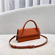Jacquemus Le Chiquito Long Handbag Brown size 21x10x6 cm - 2