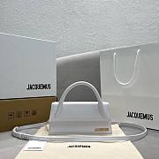 Jacquemus Le Chiquito Long Handbag White size 21x10x6 cm - 1