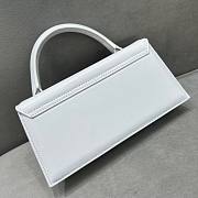 Jacquemus Le Chiquito Long Handbag White size 21x10x6 cm - 3
