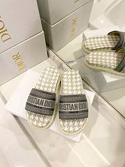 Dior Dway Slippers Gray  - 6