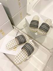 Dior Dway Slippers Gray  - 4