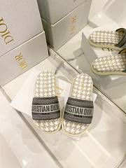 Dior Dway Slippers Gray  - 2
