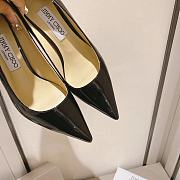 Jimmy Choo High Heels Black Patent Leather  - 4