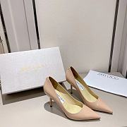 Jimmy Choo High Heels Light Pink Patent Leather - 5