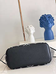 Louis Vuitton Neverfull Handbag Black M46040 Size 31 x 28 x 14 cm - 5