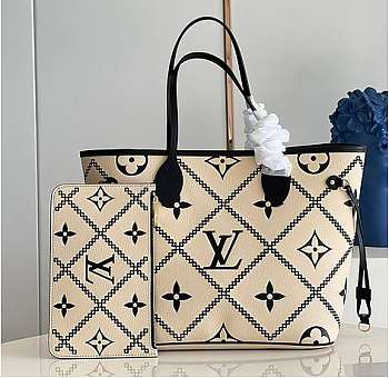 Louis Vuitton Neverfull Handbag M46040 Size 31 x 28 x 14 cm