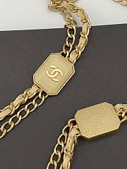  Chanel Clutch On Chain Lambskin Glod - AP2929034088- Size 15.2x9.5x3.5cm - 4