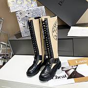 Boot Christian Dior Black white 37123120 - 1