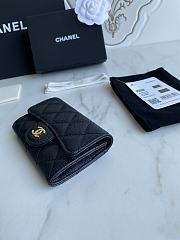 Chanel Card Holder Black AP0214 Size 11x8.5x3 cm - 4