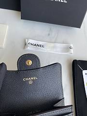 Chanel Card Holder Black AP0214 Size 11x8.5x3 cm - 2