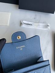 Chanel Card Holder Blue AP0214 Size 11x8.5x3 cm - 2