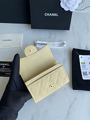 Chanel Card Holder Beige AP0214 Size 11x8.5x3 cm - 3