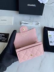 Chanel Card Holder Pink AP0214 Size 11x8.5x3 cm - 5