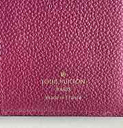 Louis Vuitton Pallas Compact Rose Wallet  M67478  13 x 9.3 x 1 cm - 2