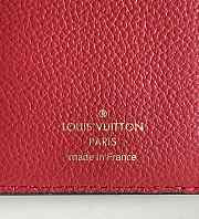  Louis Vuitton Pallas Compact Red Wallet  M67478 13 x 9.3 x 1 cm - 5