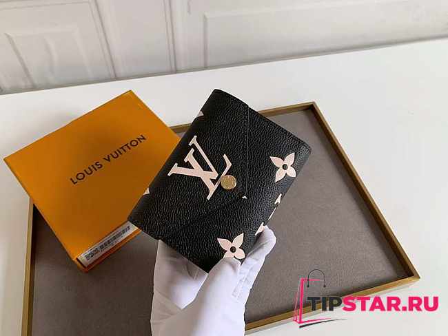 Louis Vuitton Victorine Wallet Black 12 x 9.5 x 1.5 cm - 1