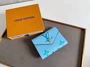 Louis Vuitton Victorine Wallet Blue 12 x 9.5 x 1.5 cm - 3