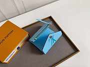 Louis Vuitton Victorine Wallet Blue 12 x 9.5 x 1.5 cm - 6