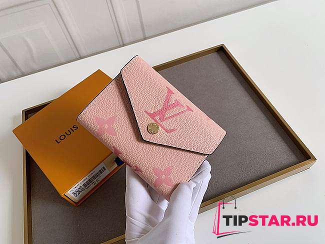 Louis Vuitton Victorine Wallet Pink 12 x 9.5 x 1.5 cm - 1