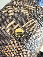Louis Vuitton Rosalie Coin Purse Damier Ebene M62361 Size 11 x 8 x 2.5 cm - 5