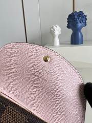 Louis Vuitton Rosalie Coin Purse Damier Ebene M62361 Size 11 x 8 x 2.5 cm - 4