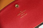Louis Vuitton Emilie Wallet  M60136 Size 19 x 10 x 2 cm - 5