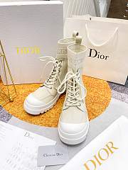 Boot Christian Dior White 34123113  - 5