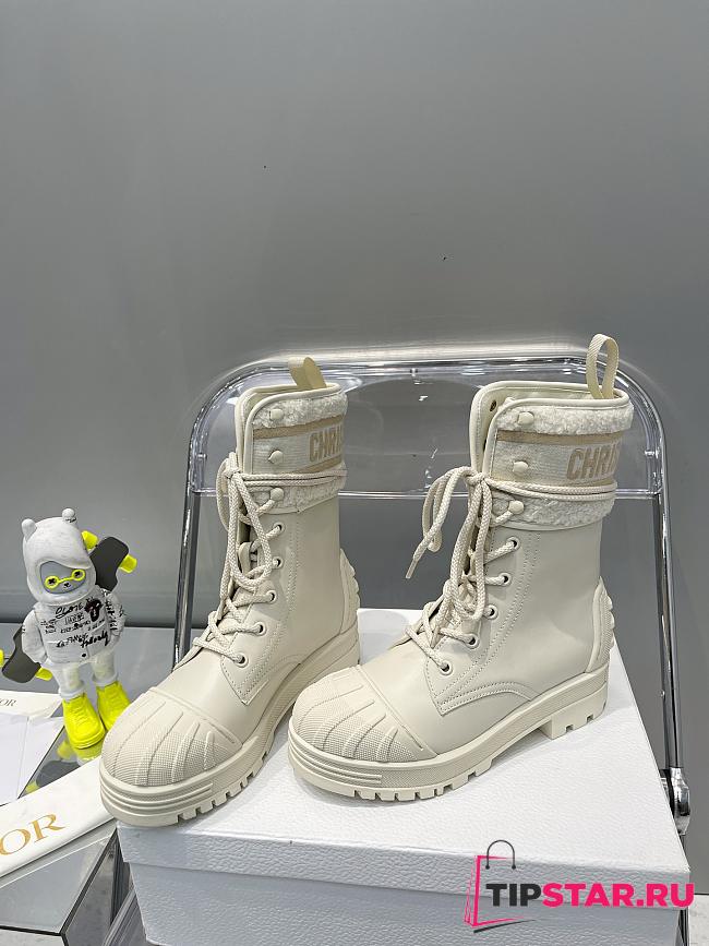 Boot Christian Dior d-major ankle boot white 43123135 - 1