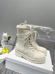 Boot Christian Dior d-major ankle boot white 43123135 - 3