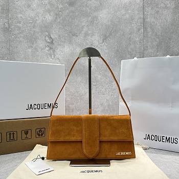 JACQUEMUS BAMBINO SHOULDER BAG DARK YELLOW 2036 Size 28X13.5X6 cm
