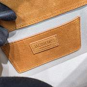 JACQUEMUS BAMBINO SHOULDER BAG DARK YELLOW 2036 Size 28X13.5X6 cm - 4