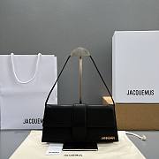 jacquemus bambino shoulder bag black 2036 size 28x13.5x6 cm - 1