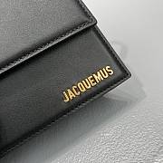 jacquemus bambino shoulder bag black 2036 size 28x13.5x6 cm - 3