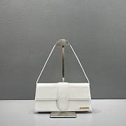 jacquemus bambino shoulder bag white 2036 size 28x13.5x6 cm - 1
