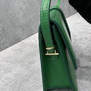 jacquemus bambino shoulder bag Green 2036 size 28x13.5x6 cm - 6