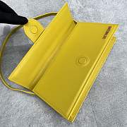 jacquemus bambino shoulder bag yellow 2036 size 28x13.5x6 cm - 2