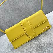 jacquemus bambino shoulder bag yellow 2036 size 28x13.5x6 cm - 4