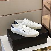 YSL Court Classic White Sneaker - 1