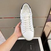YSL Court Classic White Sneaker - 5