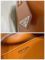 PRADA 1BA366 SUPERNOVAR HANBAG BROW Size 25.5x18x13.5cm - 2