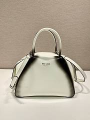 PRADA 1BA366 SUPERNOVAR HANBAG WHITE Size 25.5x18x13.5cm - 1