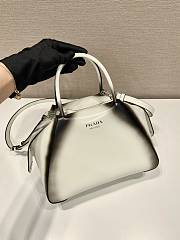 PRADA 1BA366 SUPERNOVAR HANBAG WHITE Size 25.5x18x13.5cm - 3