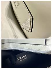 PRADA 1BA366 SUPERNOVAR HANBAG WHITE Size 25.5x18x13.5cm - 6