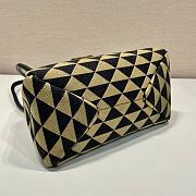 Prada Large Symbole jacquard fabric shoulder bag 1BA368 Size 25x13.5x13 cm - 5