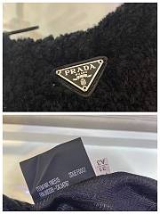  Prada Re-Edition shearling mini bag Black Size 23x14x5 cm - 2