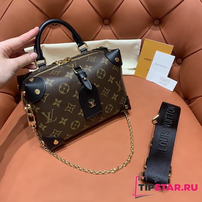 Louis Vuitton Petite Malle Souple Bag Monogram M45571 Size 20x14x7.5cm - 1